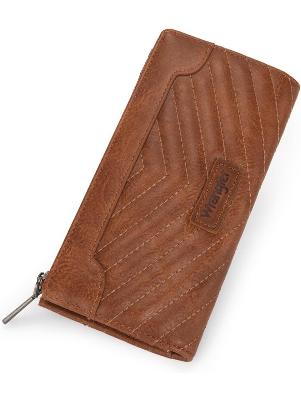New Brown Minimalist Wallet for Women Travel Credit Card Case & Money Organizer - Picture 4 of 6
